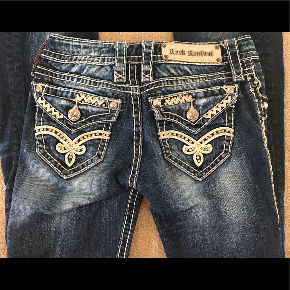 Rock Revival Jeans straight leg 24